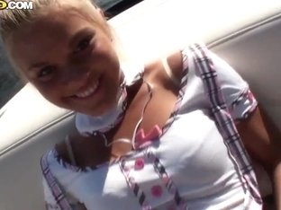 Teen Russian Babe From School Makes Amazing Blowjob