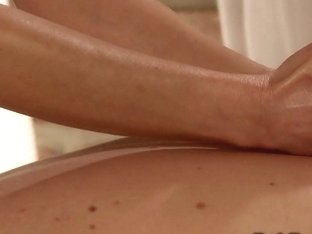 Blonde Tight Masseuse Giving Cock Massage