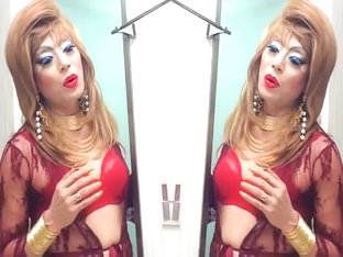 sissy niclo sexy makeup after masturbation4