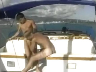 Gay sex on a boat