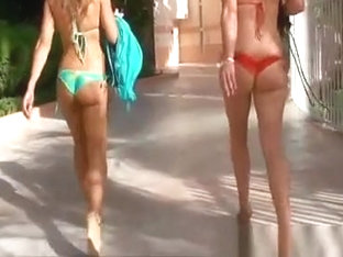 Two Girls in Sexy Bikinis