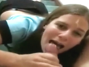 Super pompino sulle scale