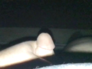 Slo-mo outdoor cumshot