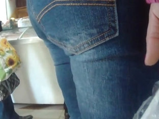 Touched Big Butt Milfs In Jeans 1