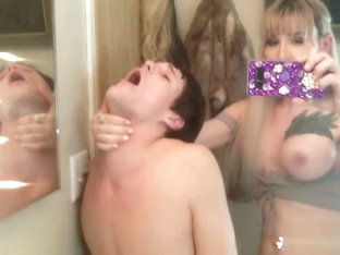 TS Lena Kelly Tops Tony and Cums on His Hole