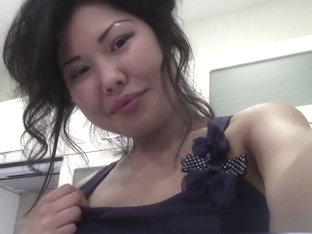 Slim Arousing Chinese Girl Gets Naughty In Kitchen