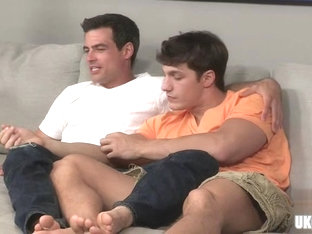 Big dick gay anal sex with facial