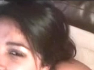 Chubby Latina Takes A Dildo And A Cock In The Ass