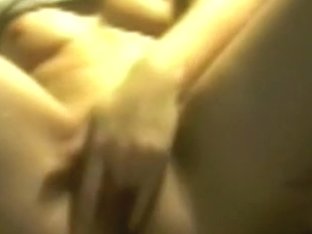 Girl Masturbates With 2 Fingers, Until She Gets An Orgasm.