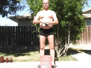 A daddy doing a sexy workout.
