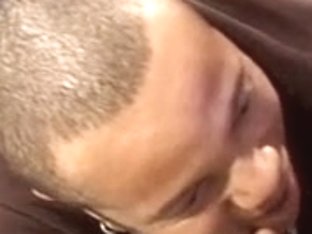 Hawt golden-haired wife receives 2 rods stuffed in her face hole and cum-hole and gives orall-serv.