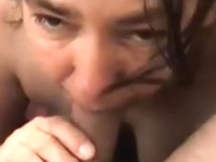 Mother I'd Like To Fuck Licking His Balls And Butthole But Lastly That Babe Gives Up And Let Him J.