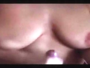 Hawt large milk sacks and cum