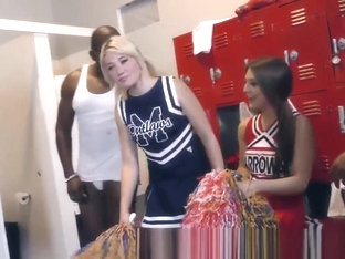 Cheer Leading Teens Bang Bbc In Four Way