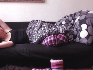 LUCIE MAKES PORN Peeping on my roommate