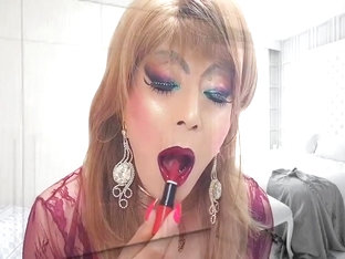 sissy niclo pornstar shemale makeup