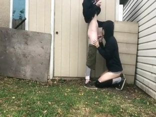 Naughty rendezvous in the Garden