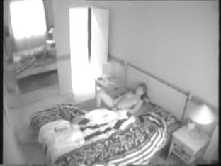 Voyeur - LivingRoom Masturbation caught on bed