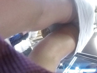 Another Upskirt at escalator