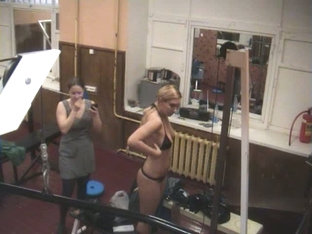Blonde In Gym On Hidden Camera