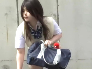 Hot Jap Schoolgirls Losing Their Pants To Sharking