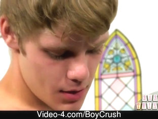 Gay sex scene with priest spanking & fucking