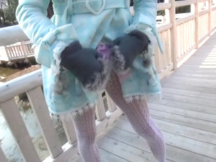 Japanese crossdresser amane outdoor 00