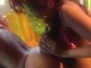 two hawt lesbos with large hooters having a nice time