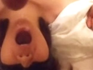 Blindfolded Japanese Girlfriend Receiving A Cumshot On Her Face