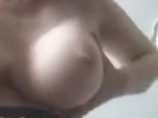 Granny Teases With Her Extra Large Boobs