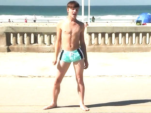 Dancing Boy on the Beach