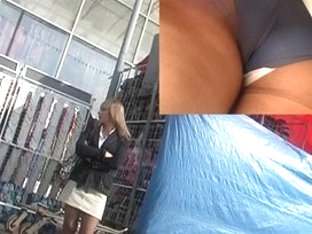 Cigarette Smoker Upskirt Vid