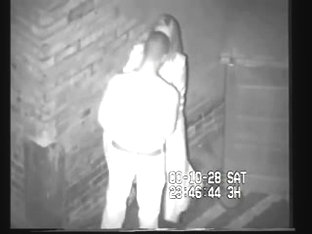 couple fucking in dark alley