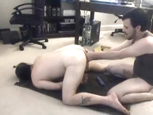 Playing in our office