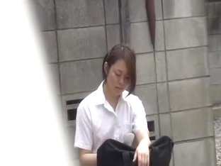 I love this hot Asian schoolgirl and her tits sharking video