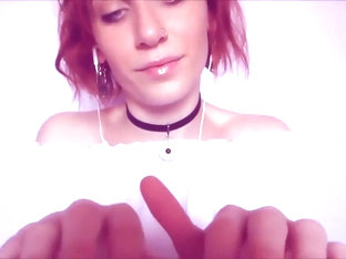 Red head ASMR giving you kisses