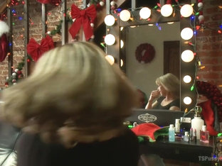 Christmas Can Go Fuck Itself Or She can Fuck the Xmas Elf w her Cock