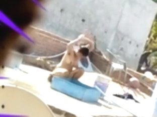 Neighbor aunty hidden bath