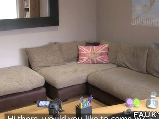 Big Fake Tits Blonde Banged On Casting Couch