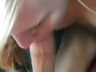 Cute Juvenile Blond Sucks Pecker And Takes A Worthy Facial