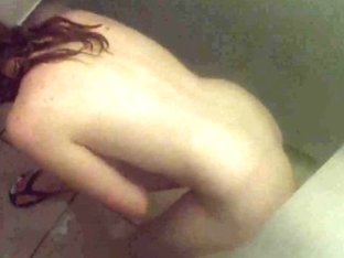Girl Taking A Shower And Spied By A  Voyeur Camera