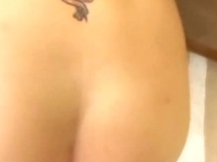 Golden-Haired girl in irrumation act