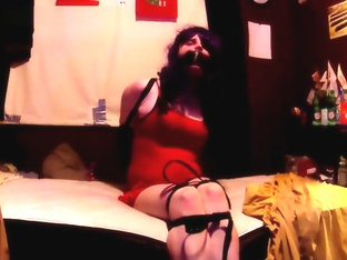 Tied up Spy in Disguise!