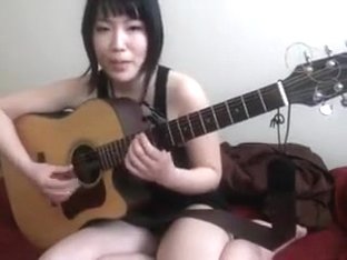 I Am Playing Guitar In My Amateur Webcam Clip