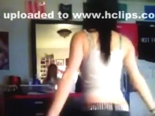 Fabulous Twerking Phone Legal Age Teenager Clip