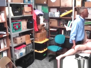 Teen shoplifter creampied