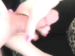 Handjob Pink Nails