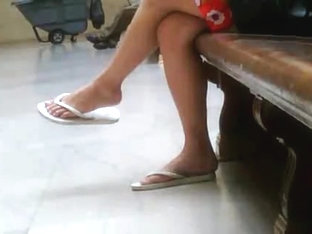 Candid Teen Feet #1