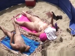 Tattooed Fucks Chubby Wife In Beach