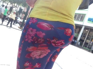 Chola Ricota leggins Floreados Transaparencia Calzon